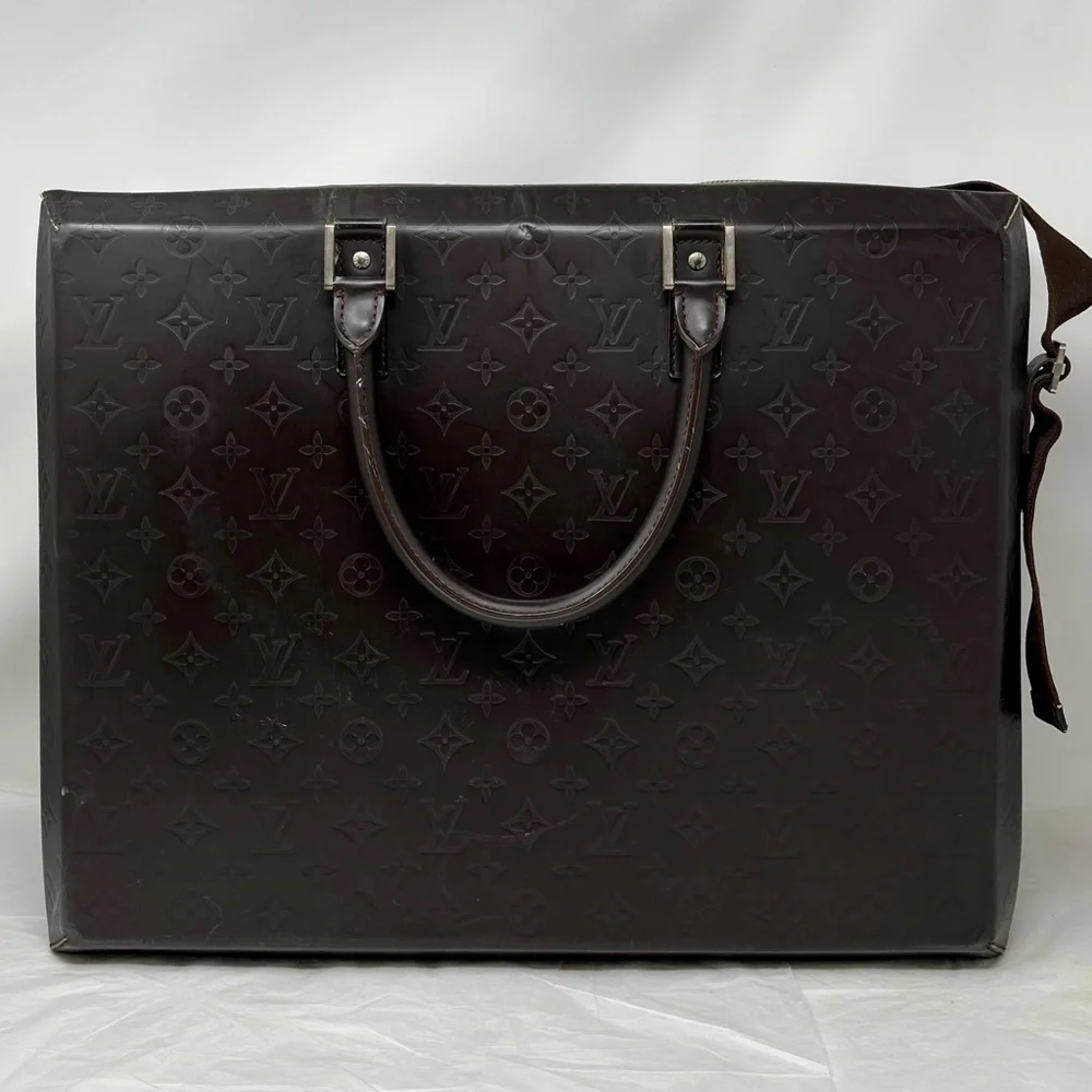 Louis Vuitton Ricky Monogram Glacé Deep Brown Carry-On - Picture 2 of 11